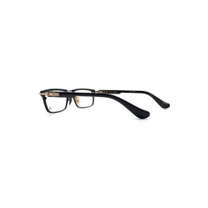 Black And Gold Chrome Hearts Glasses​
