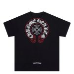 Black And Red Chrome Hearts Shirt​