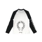 Black And White Chrome Heart Shirt​