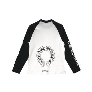 Black And White Chrome Heart Shirt​