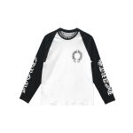 Black And White Chrome Heart Shirt​