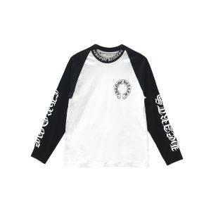 Black And White Chrome Heart Shirt​