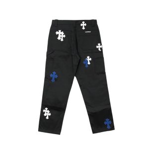 Black And White Chrome Hearts Jeans​