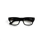 Black Chrome Heart Glasses​