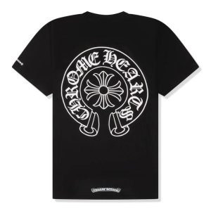 Black Chrome Heart Shirt​