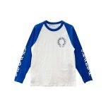 Blue And White Chrome Heart Shirt​
