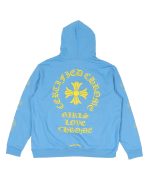 Blue Chrome Hearts Hoodie​