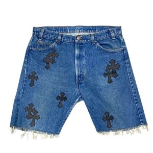 Chrome Heart Jean Shorts​