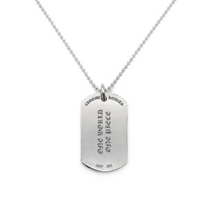 Chrome Hearts Dog Tag Necklace​