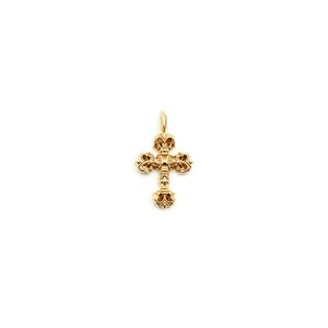 Chrome Hearts Gold Cross Necklace​