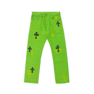 Chrome Hearts Jeans Green​