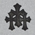 Chrome Hearts Leather Cross Hoodie​