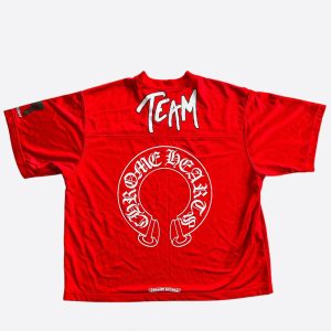 Chrome Hearts Men's Red And White Shirt​
