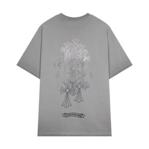 Grey Chrome Hearts