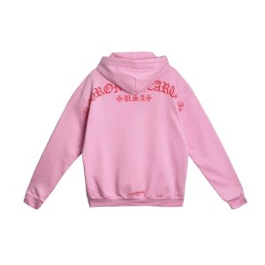 Pink Chrome Hearts Hoodie​
