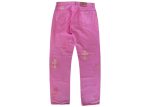 Pink Chrome Hearts Jeans​