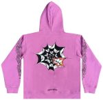 Purple Chrome Hearts Hoodie​