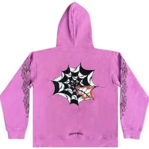 Purple Chrome Hearts Hoodie​