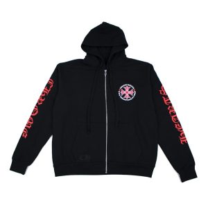 Red And Black Chrome Hearts Hoodie​