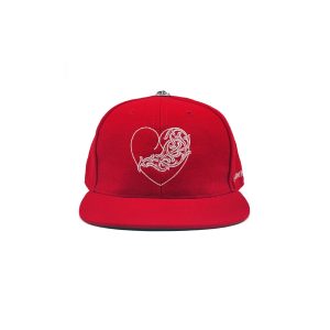 Red Chrome Hearts Hat​