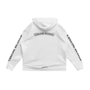 White Chrome Hearts Hoodie​