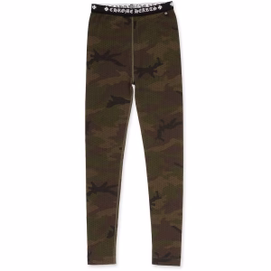 Camo Chrome Heart Leggings​
