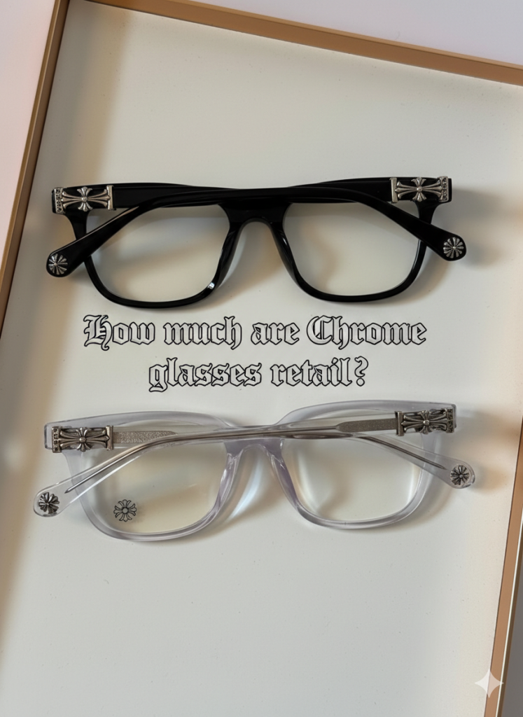 How much are Chrome Hearts glasses retail
