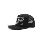 Chrome Hearts Aspen CH Embroidered Black Baseball Cap