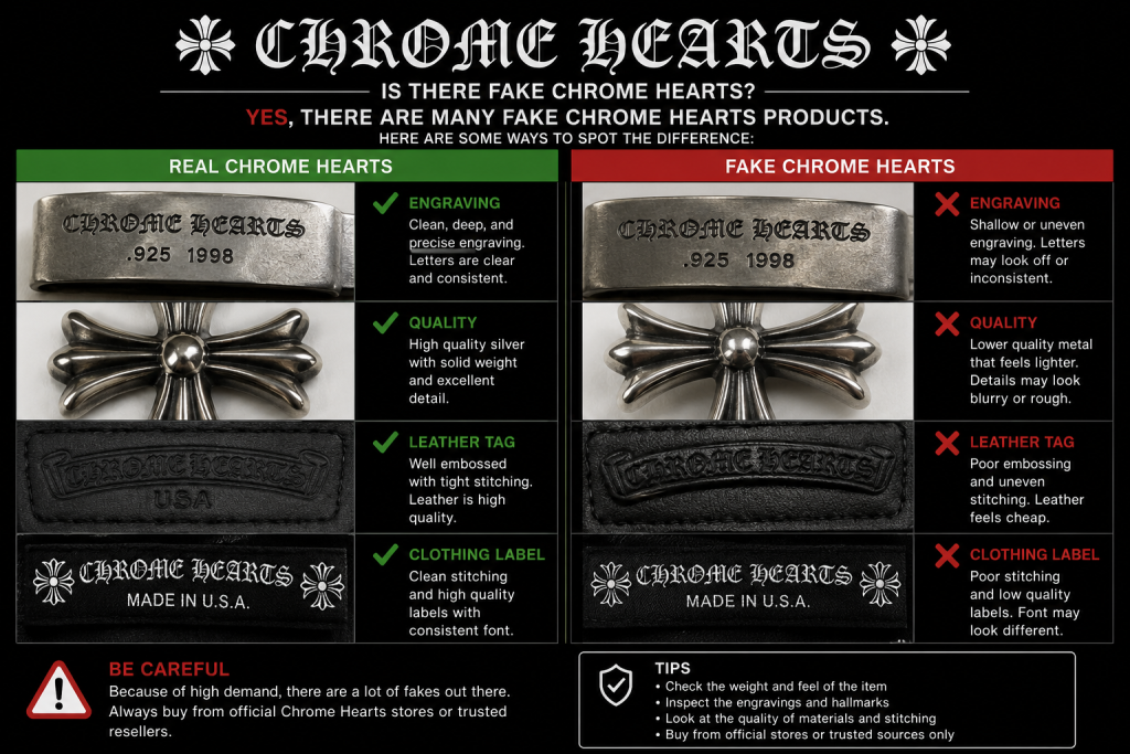 Is There Fake Chrome Hearts