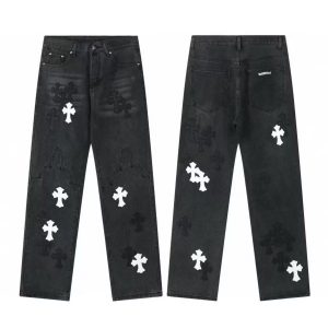 Chrome Hearts Black Cross Pant