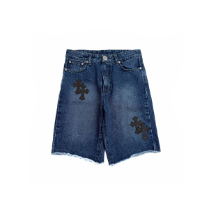 chrome heart denim shorts​