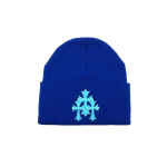 chrome hearts knit beanie​ Blue