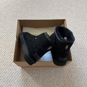 BLACK Uggs By Chrome Hearts