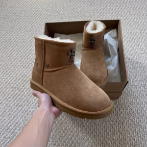 Brown Uggs By Chrome Hearts