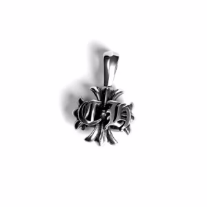 Chrome Hearts Double CH Plus Charm Pendant