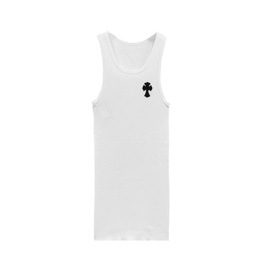 Chrome Hearts White Rib Tank Top Chrome Hearts White Rib Tank Top