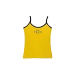 Chrome Hearts Yellow & Black Horseshoe Tank Top
