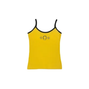Chrome Hearts Yellow & Black Horseshoe Tank Top