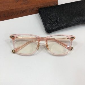 Chrome Hearts Darlin’ Pink Crystal Glasses