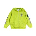 Chrome Hearts Matty Boy Green Zip-Up Hoodie