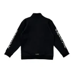 Chrome Hearts Embroidered Half Zip Black Sweatshirt