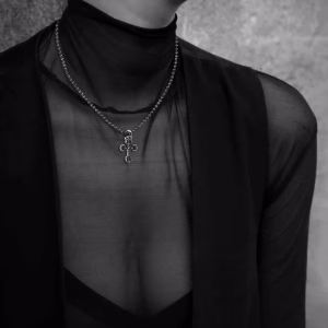 Chrome Hearts Filigree Cross Pendant
