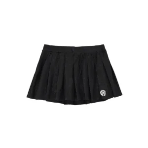 Chrome Hearts Horseshoe Black Tennis Skirt