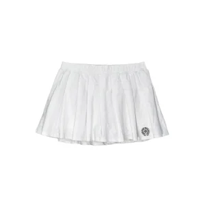 Chrome Hearts White Horseshoe Tennis Skirt