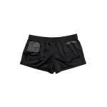 Chrome Hearts Black Mesh Number "22" Logo Shorts