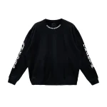 Chrome Hearts Neck Black Sweatshirt