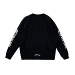 Chrome Hearts Neck Black Sweatshirt