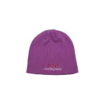 Chrome Hearts Sex Record Purple Beanie