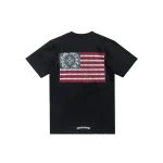 Chrome Hearts USA National Flag Horseshoe Shirt Black