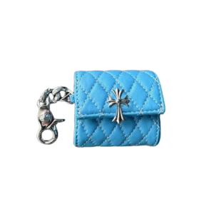Chrome Hearts Mini Blue Wallet